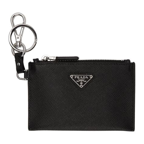 prada pouch keychain